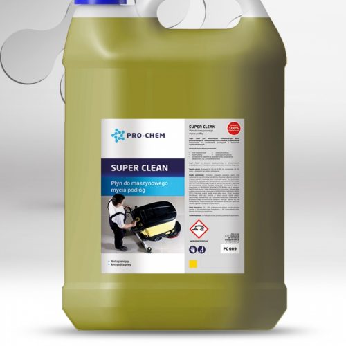 Рідина для автоматизованого машинного миття підлоги SUPER CLEAN