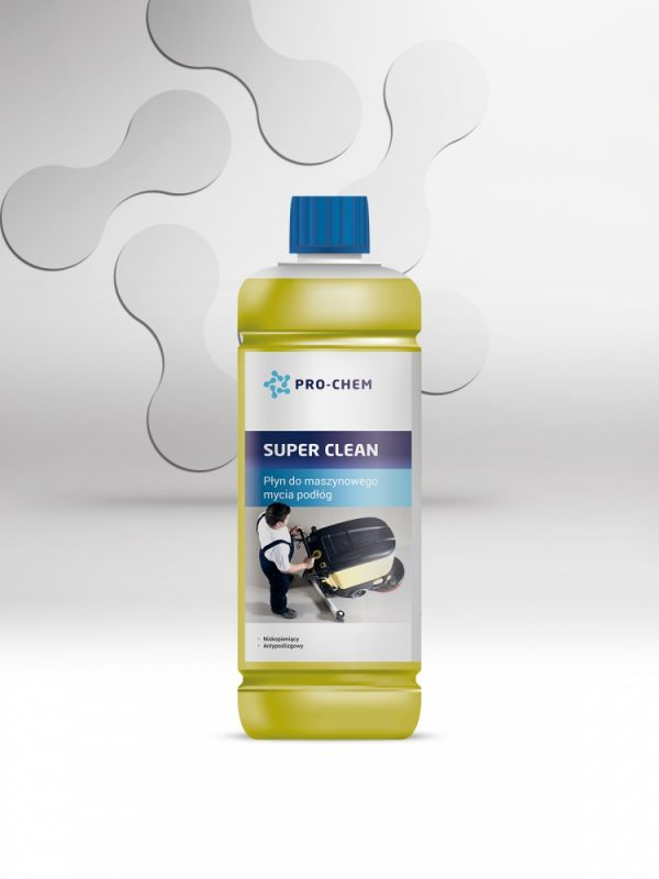 Рідина для автоматизованого машинного миття підлоги super clean - pro-chem - побутова, промислова та авто хімія - 5